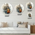 thumbnail image 4 of Designart "In This Harmonious Melody painting" Music Oversized Wall Clock, 4 of 5