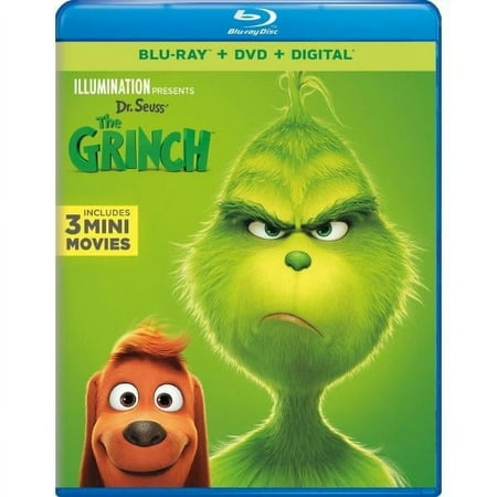 Dr. Seuss' The Grinch (Blu-Ray, DVD, Digital)