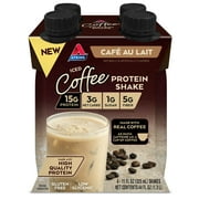 Atkins Iced Coffee Café Au Lait Protein Shake, 11 fl oz, 4 count