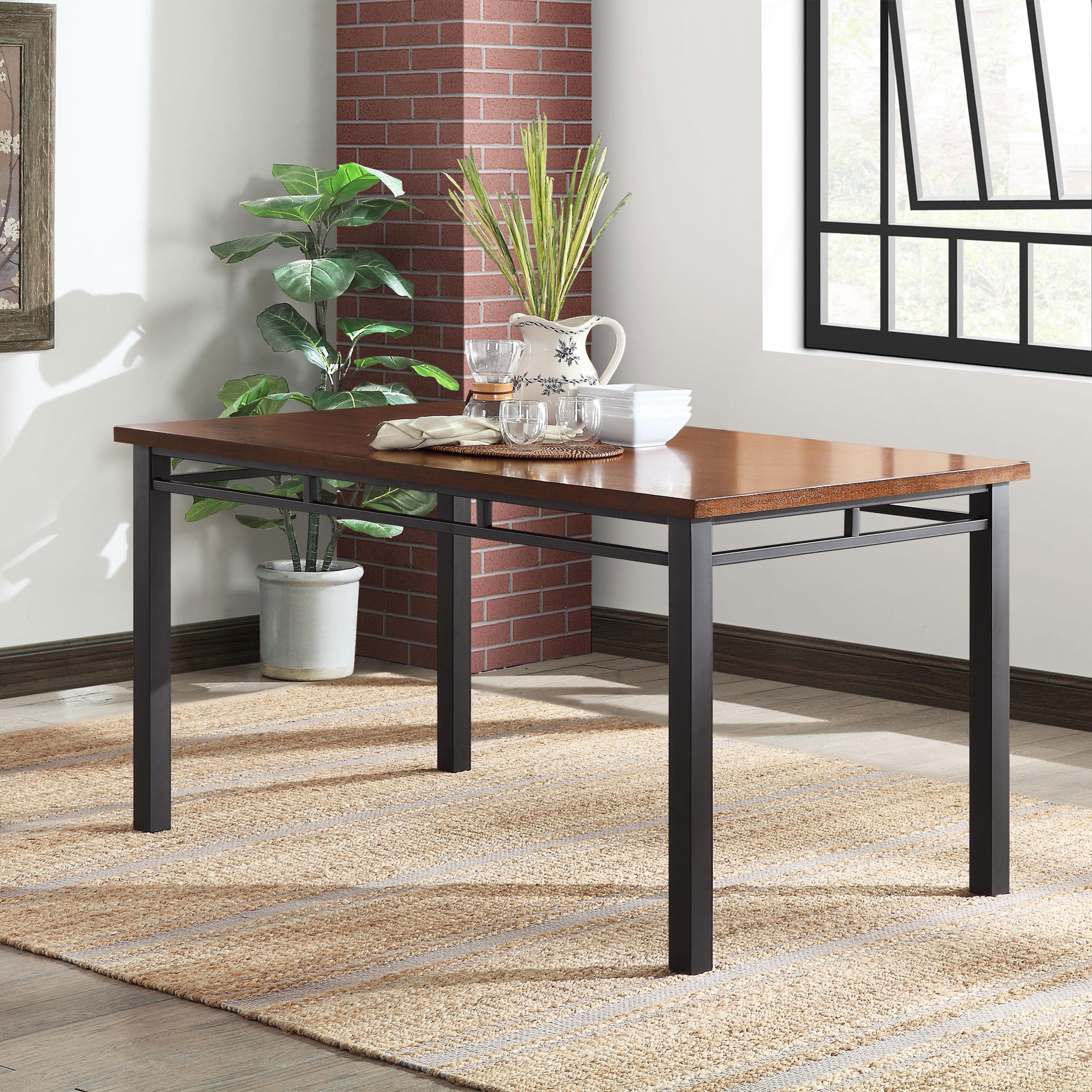 Better Homes and Gardens Maddox Crossing Dining Table Brown BH44-084-299-01 for sale online 