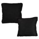 thumbnail image 1 of Set de 2 Cojines Decorativos (1 Cuadrado + 1 Cuadrado Grande) Belu Negro, 1 of 7