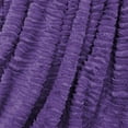 thumbnail image 6 of Home Soft Things Colleen Air Brushed Faux Fur Throw Blanket Luxury Soft Cozy Fluffy Throw - Purple - 60" x 70", 6 of 6