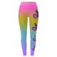thumbnail image 3 of MKLEKYY Leggings ajustados de realce para mujer, con estampado colorido de plumas, informales, para carnaval, 3 of 3