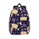 thumbnail image 1 of Easygdp Lavender Flowers Mochila Ligera de 15 Pulgadas para Estudiantes, Mochila Cómoda para la Escuela y Viajes, Correas Ajustables, 1 of 6