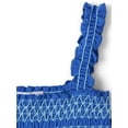 thumbnail image 2 of The Children's Place Girls Sleeveless Contrast Smocked Peplum Tank Top, Sizes XS-XXL, 2 of 3