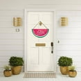 thumbnail image 5 of Eveokoki Watermelon Door Sign Hello Summer Door Hanger Wood Front Door Wreath Decor Wall Hanging Housewarming Gift Home Decor, 5 of 5