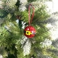 6 PCS Christmas Disco Ball Ornaments, Christmas Disco Ball with Santa