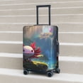 thumbnail image 4 of Cauagu Pond Cute Axolotl Print Travel Luggage Cover,Travel Dust-proof Suitcase Cover Softside Suitcase Protector for 18-32inch,Not Included Suitcase, 4 of 8