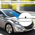 thumbnail image 3 of TAPDRA Car Rear View Mirror for Hyundai Kia Elantra Tucson Santa Fe Sonata Optima Rio Sorento 2011-2023 OEM 3X100, 3 of 4