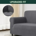 thumbnail image 4 of CHUN YI 1-Piece Checks Stretch Sofa Cover Slipcover Couch Cover, 4 of 6