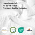 thumbnail image 6 of 10-Inch Premium QUEEN Mattress - Premium 4-Layer Foam Sofa & Mattress - Japanese Design & Manufacturing, Ultra-Breathable, Eco-Friendly, Antimicrobial, Ergonomic Zoned Support, CertiPUR-US & OEKO-TEX, 6 of 7