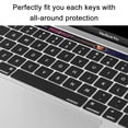 thumbnail image 4 of Ultra Thin Keyboard Protector Compatible with MacBook Pro with Touch Bar 13/15 inch (A1706 / A1707) skin -US layout, 4 of 8