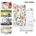 thumbnail image 6 of Yayeee 100% Cotton Hand Towels for Bathroom 16" x 28" Soft Absorbent Kitchen Towel, Flowers Pattern, 6 of 7
