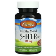 Carlson Healthy Mood, 5-HTP Elite, Natural Raspberry, 120 Tablets