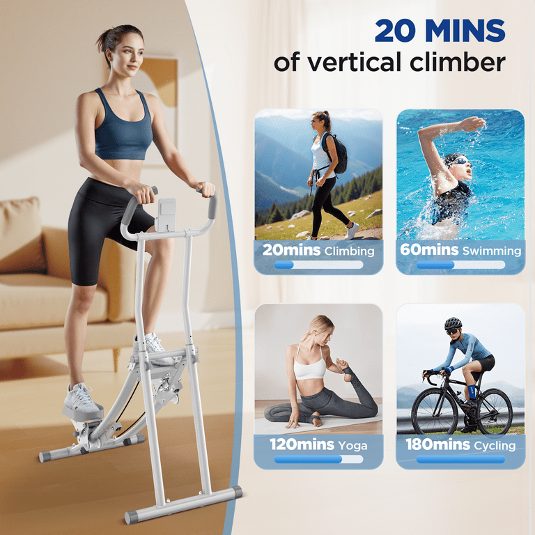 Stair Stepper Folding Vertical Aerobics Appliances Exercise