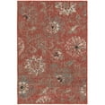 thumbnail image 4 of Unique Loom Outdoor Botanical Collection Area Rug - Fern (2' x 3' 1" Rectangle Terracotta/Ivory), 4 of 9