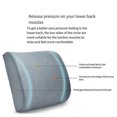thumbnail image 1 of Memory Cotton Lumbar Cushion Wide Application Breathable And Comfortable Lower Back Support Pillow, 1 of 3