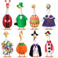 thumbnail image 1 of Goose Outfits Set Silicherry Seasonal Holiday Estatua de 23 pulgadas, 1 of 7