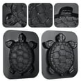thumbnail image 4 of MasteelfCA Turtle Path Maker Mold Manually Paving Concrete Molds Stepping Stone Road Making Tool (Black), 4 of 9