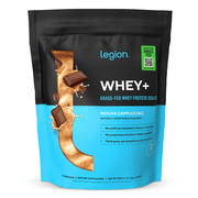 Legion Athletics Whey+ Whey Protein Isolate Powder, Chocolate Hazelnut, 22g Protein, 30 Servings, Naturally Sweetened, No Added Sugar