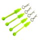 thumbnail image 4 of 6x4 Uds RC Cuerpo Shell Clips Pines Para 1/10 ARRMA Coche Accesorios De Bricolaje Verde, 4 of 4