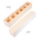thumbnail image 5 of GOOHOCHY Caja organizadora de madera con 6 compartimentos para oficina y hogar, ideal para guardar joyas y accesorios. Elegante organizador de madera., 5 of 8