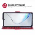 thumbnail image 3 of Mobile Phone Cover for Samsung Galaxy Note 10 Lite Mobile Phone Cover, Samsung Galaxy Note 10 Lite Cover Leather Mobile Phone Case for Samsung Galaxy Note 10 Lite, Flip-Up Case, Red, 3 of 7