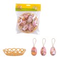 thumbnail image 1 of Easter Egg Hanging Decoration - Woven Eggs for Festive Scene Layout, 1 of 4