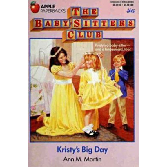 Pre-Owned Kristy's Big Day (Baby-Sitters Club) (Paperback) 0590438999 9780590438995