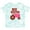 Tie Dye Green, variant on Inktastic Pink Tractor Big Sister Girls Toddler T-Shirt