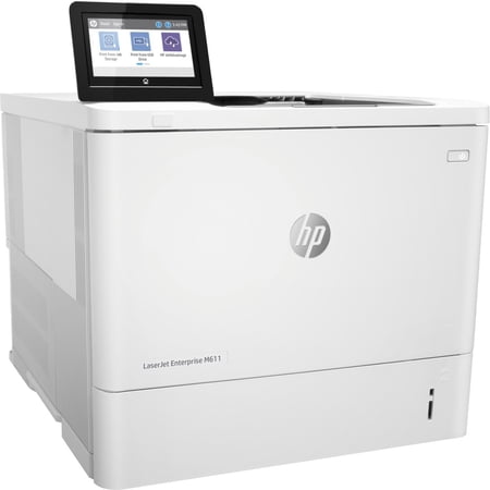 UPC: 0194721346483 | HP LaserJet Enterprise M611dn Monochrome Printer – White