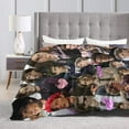 thumbnail image 6 of Soft Flannel Fleece Blanket Matthew-Gray-Gubler Plush Throw Cozy Blankets for Couch Sofa 60"x50", 6 of 7