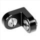thumbnail image 3 of 4piezas 1/4 3/8 Extensión de Tornillo Adaptador de Montaje en Ángulo Recto de 90° para Trípode Monitor Transmisión de Imágenes de Video Caja de Cámara DSLR, 3 of 8