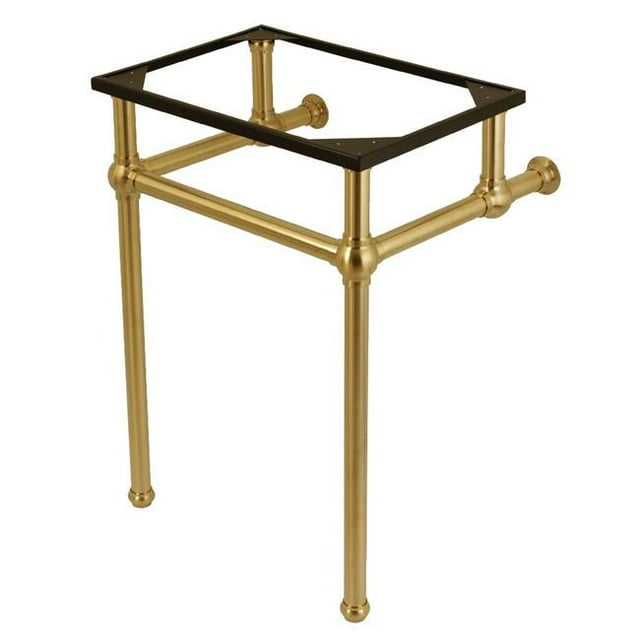 Fauceture VBH282033SB Support d'Évier de Console avec Piédestal en Laiton Brossé