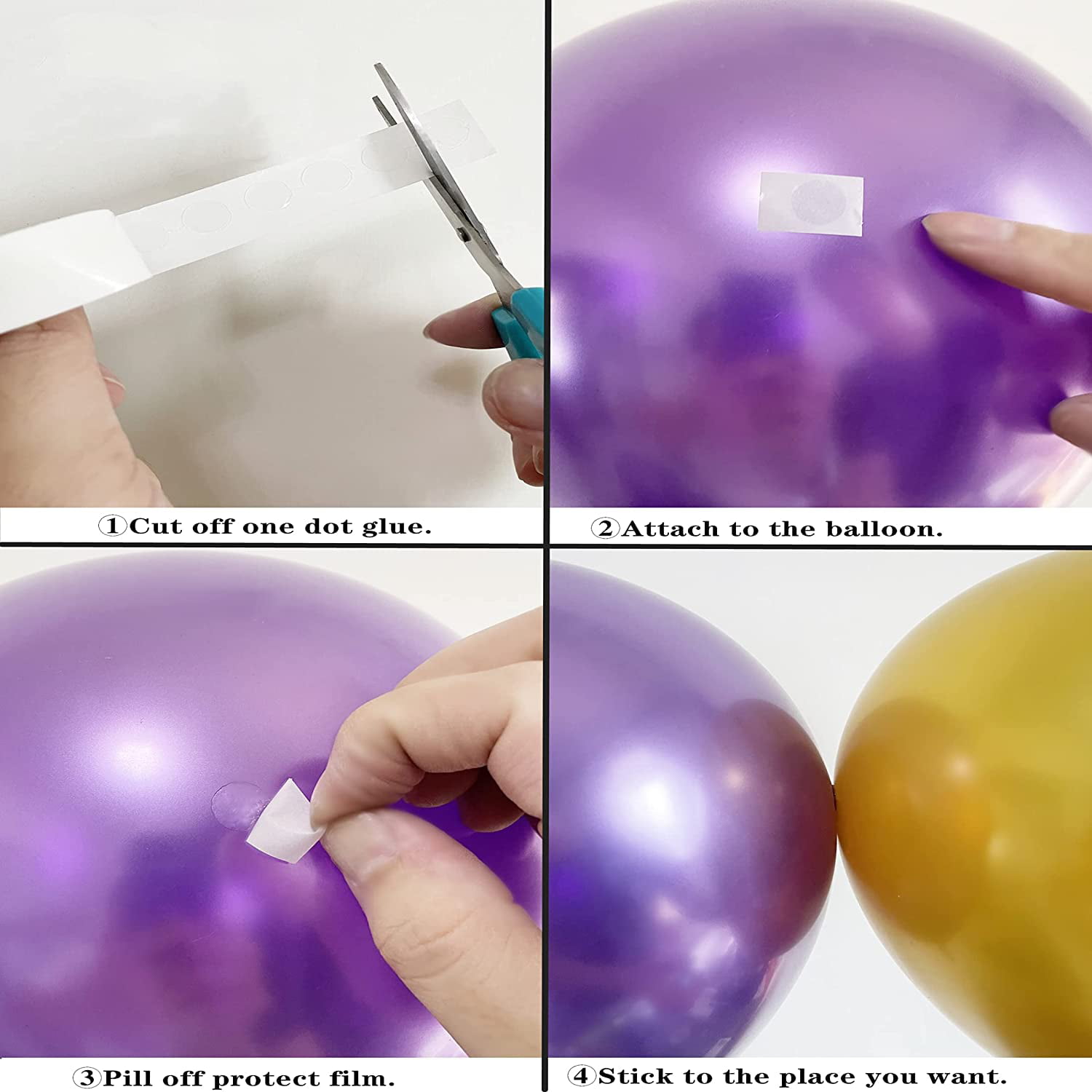 Ballon métallique - Zizi - 80 cm