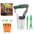 thumbnail image 1 of Bobasndm Anti-Rust Bulb Planter Set with 2 Soil Punchers, 3 Piece, Plastic/Metal, 1 of 9