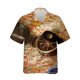 thumbnail image 2 of Camisa de moda para hombre con estampado 3D de mapa y brújula, solapa con botones, manga corta, diseño personalizado, camisetas cómodas, 2 of 5