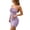 01 Purple, variant on Spaghetti Strap Floral Nightgown for Women Summer Sexy Bodycon Cami Nightdress Babydoll Chemise Nighties