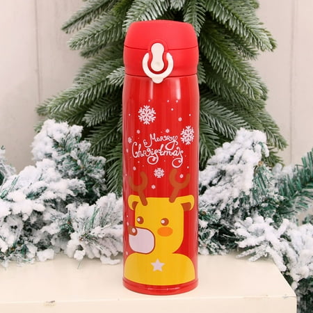 

Christmas heat preservation stainless steel vacuum portable heat preservation mug cup B