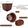 thumbnail image 2 of Lictin 3 Pack Cápsulas Filtros de Café Recargable Reutilizable para Cafetera Dolce Gusto Resistente Más de 150 Usos de Sustitucion de Cápsula de Café Dolce Gusto SHIRET Hogar, 2 of 2