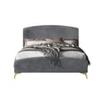 thumbnail image 3 of Waylon Upholstered Panel Bed Grey Full, 3 of 5