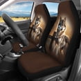 thumbnail image 3 of Pzuqiu Wolf Car Seat Cover Breathable Interior Decor Front and Back Seat Cushion, Softy Lightweight Compatible with Truck Trucks most Cars, 3 of 10