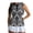 Gray Gothic, variant on Yuyamidu Gray Gothic Sleeveless Golf Shirts for Women, Quarter Zip Breathable Quick-dry Fabric, Regular Fit For All Body Types, Suitable for Golf Tennis, For Halloween Themed Sportswear