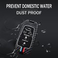 thumbnail image 5 of Key Fob Cover Compatible with Dodge Ram 1500 2500 3500 4500 5500 2019-2025 5 6 Button Metal Keychain Case Holder Protector, 5 of 9