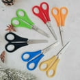 thumbnail image 2 of Qiweii 5-inch Blunt Tip Safety Scissors - Right & Left Handed - Assorted Colors - Ideal for College Teen Regular Graduated Scissors With Scale, 2 of 9