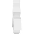 thumbnail image 3 of 36"W x 16 1/2"H x 4"D x 4"F, 11/12 Pitch, Alberta Architectural Grade PVC Gable Bracket, 3 of 8