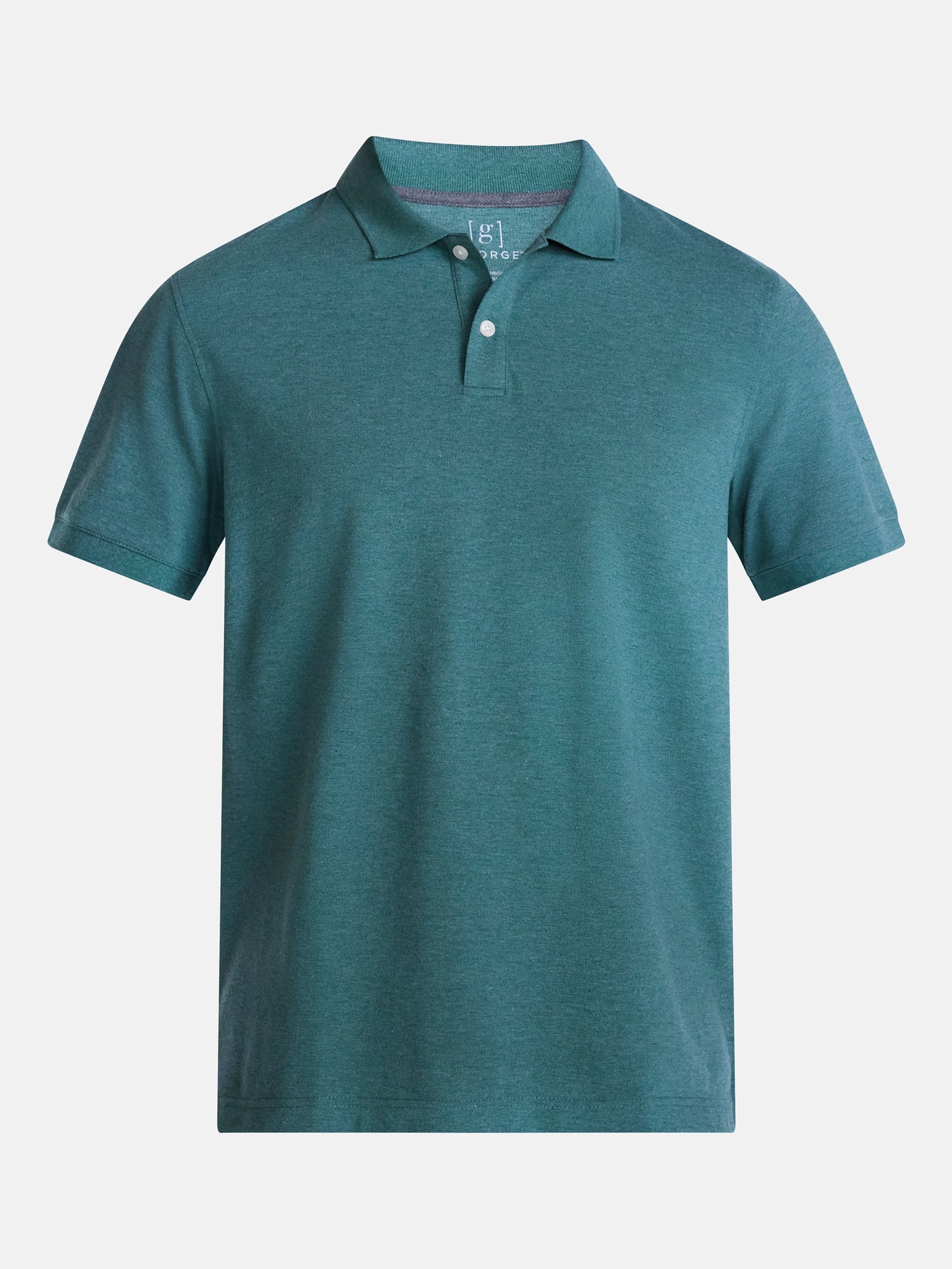 George Men's and Big & Tall Men's Pique Polo Shirt with Short Sleeves, Sizes XS-5XL, LT-3XLT