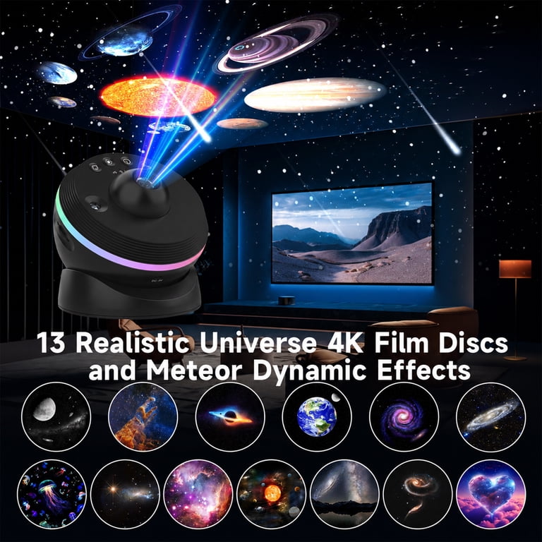 DAYBETTER Galaxy Projector 4K HD 13-in-1 Planetarium Light photo 3