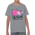thumbnail image 2 of Officially Licensed Dubble Bubble License to Chew Bubble Gum Youth's T-shirt, 2 of 3