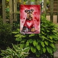 thumbnail image 2 of Welsh Terrier My Valentine Garden Flag 11.25 in x 15.5 in, 2 of 5